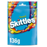 Skittles Vegan Chewy Sweets Tropical Fruit (136g)