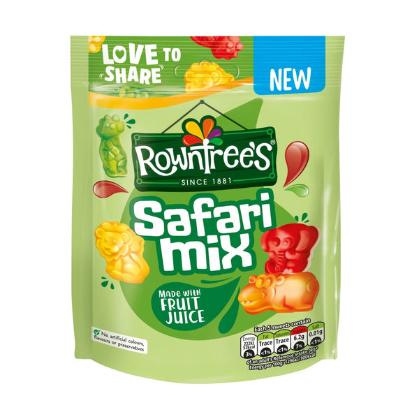 Rowntree Safari Mix Pouch (115g)