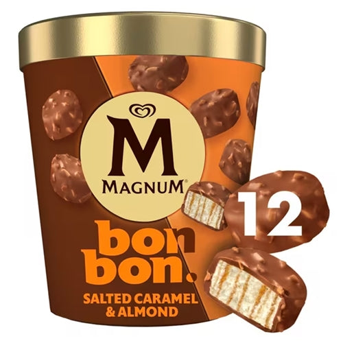 Walls Magnum Bon Bon Salted Caramel & Almond (204ml)