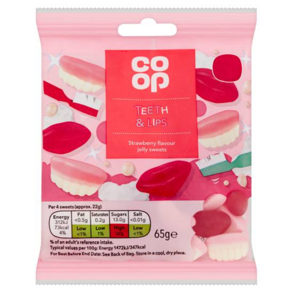 Co-op Teeth & Lips (65g)
