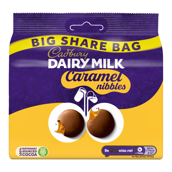 Cadbury Caramel Nibbles Bag (100g)