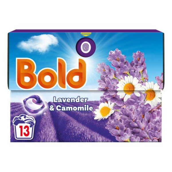Bold All In 1 Lavendar and Camomile Washing Liquid Capsules (108 Washes)