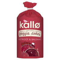 Kallo Beetroot & Balsamic Vinegar Veggie Cakes (122g)