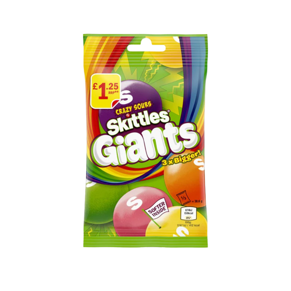 Skittles Giants Gooey Treat Bag (109g)