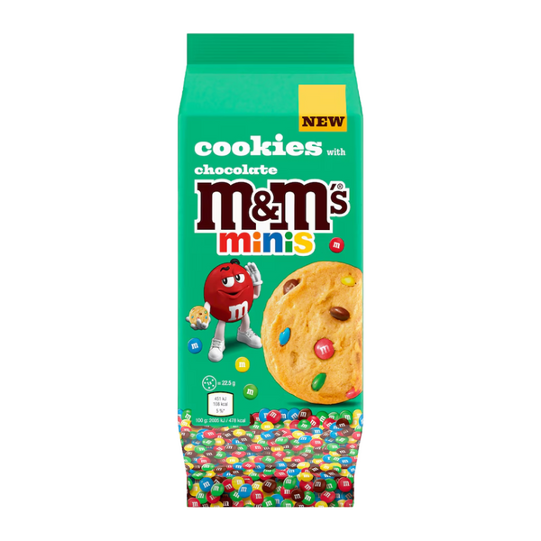 M&M's Minis Milk Chocolate Cookies (180g)