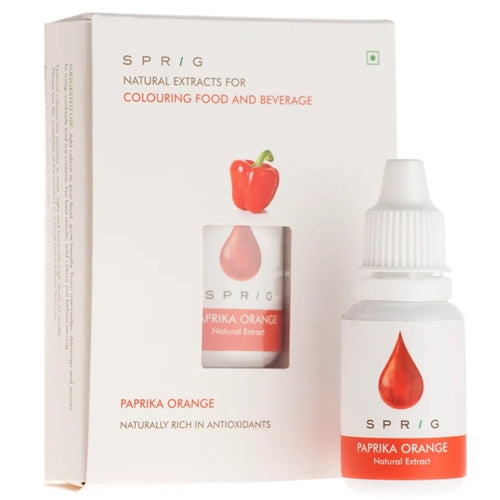 Natural Extracts Food Colouring - Paprika Orange (15ml)