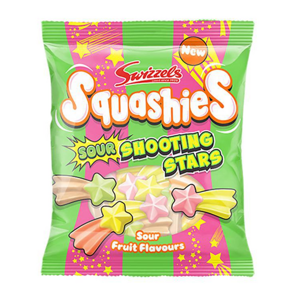 Swizzels Squashies Shooting Stars (100g)