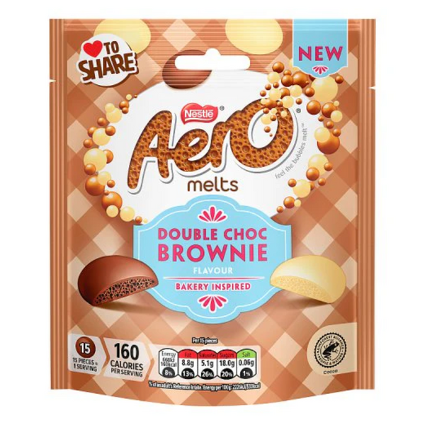 Aero Melts Brownie Pouch (86g)