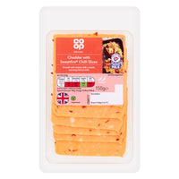Co-op British Cheddar with Sweetfire Chilli Slices (150g)