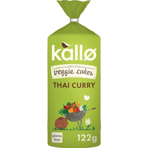 Kallo Thai Curry Veggie Cakes (122g)