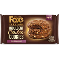 Foxs Indulgent Centers Chocolate Fudge Brownie (155g)