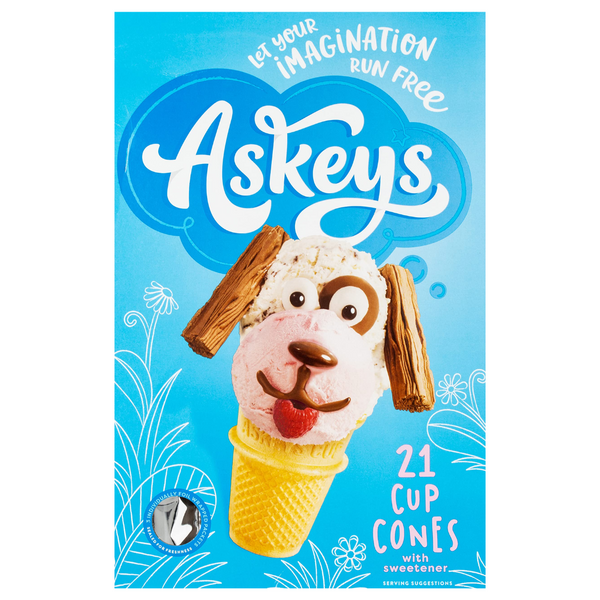 Askeys Cup Cones (Pack of 21)