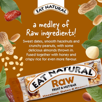 Eat Natural Raw Hazelnut Date & Peanut (40g)