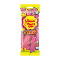 Chupa Chups Belts Sour Strawberry (90g)