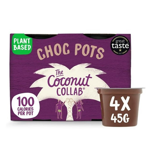 The Coconut Collab Little Choc Pots (4X45g)