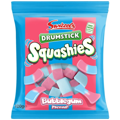 Swizzels Drumstick Squashies Bubblegum Flavour (120g)