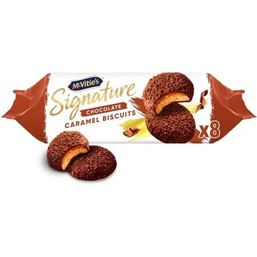 McVitie's Signature Chocolate Caramel Biscuits (162g)