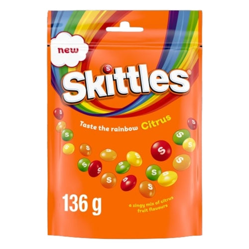 Skittles Citrus Sweets Pouch (136g)
