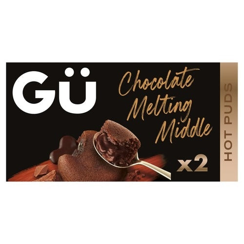 Gu Hot Chocolate Molten Middles 2Pk  (200g)