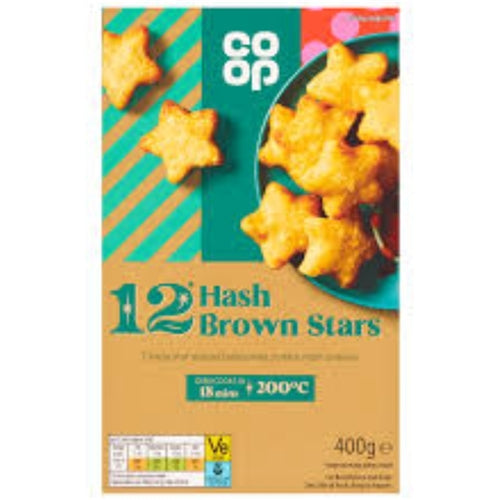 Co-op Hash Brown Stars (400g)