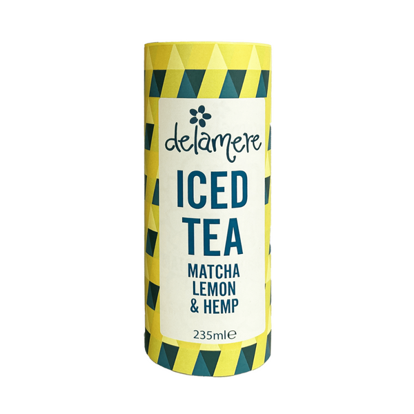 Delamere Lemon Matcha & Hemp Iced Tea (235ml)