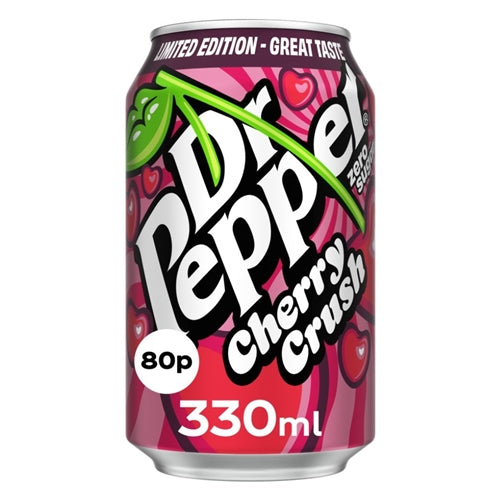 Dr Pepper Zero Cherry (330ml)
