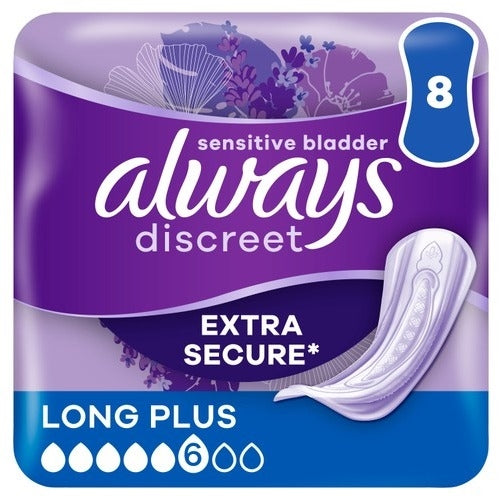 Always Discreet Sensitive Bladder (8 Pack)