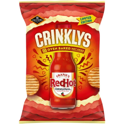 Jacobs Crinklys Franks RedHot (90g)