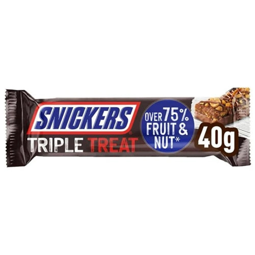 Snickers Crisp Triple Treat Single (40g)