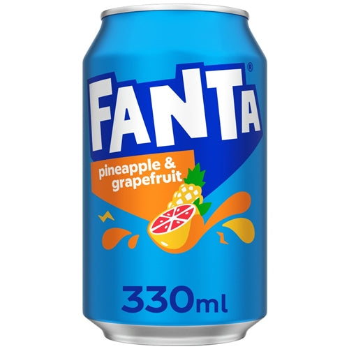 Fanta Pineapple & Grapefruit (330ml)