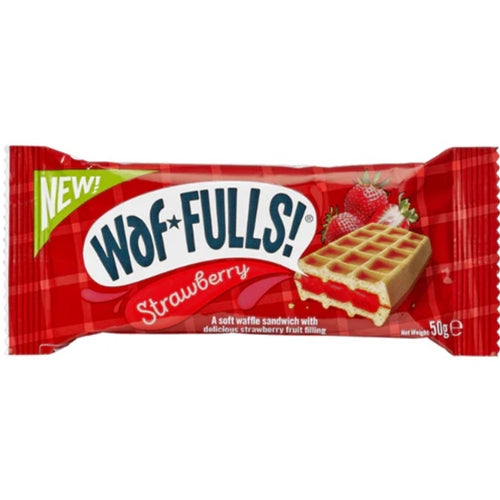 Waffulls Strawberry Waffle (50g)