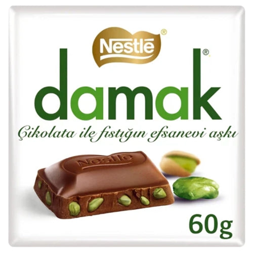 Damak Pistachio Chocolate Bar (60g)
