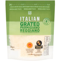 Co-op Italian Grated Parmigiano Reggiano (50g)