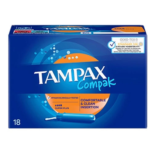 Tampax Compak Super Plus Applicator Tampons (800g)