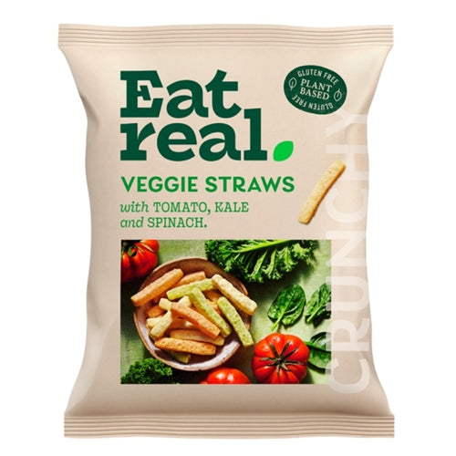 Eat Real Sea Salt Veggie Straws (40g)
