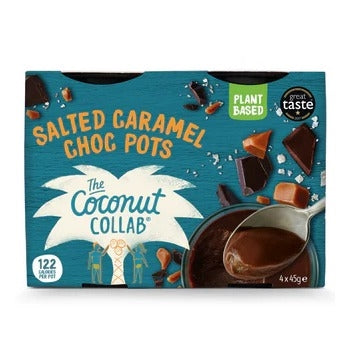 The Coconut Collab Salted Caramel Choc Pots (4X45g)