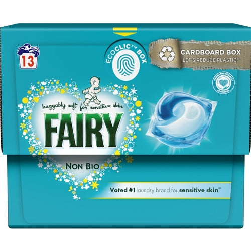 Fairy Non Bio Washing Pods Sensitive (13 Washes)