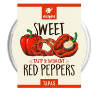 Delphi Sweet Tasty & Succulent Red Peppers (130g)