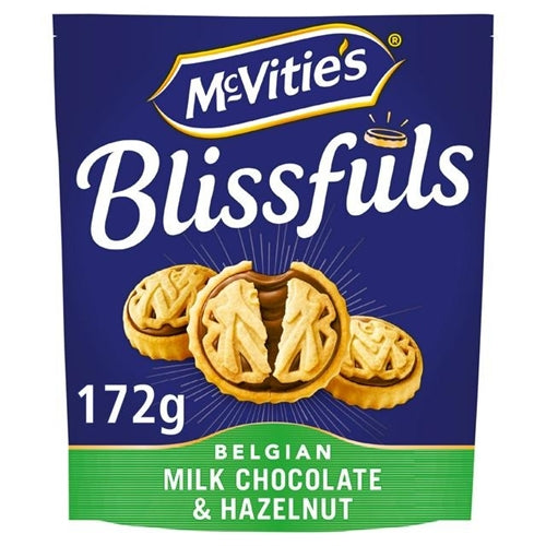 Mcvities Blissfuls Chocolate & Hazelnut (172g)