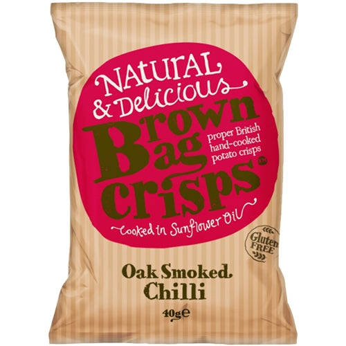 Brown Bag Crisps Smoked Chilli (40g)