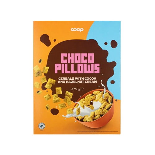 Co-op Chocolate Hazelnut Pillows (375g)