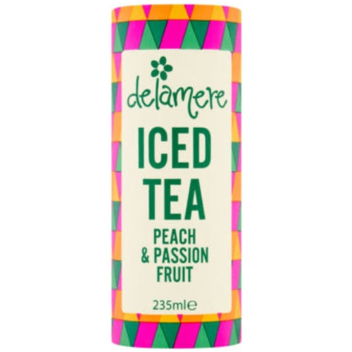 Delamere Peach & Passion Fruit Iced Tea (235ml)