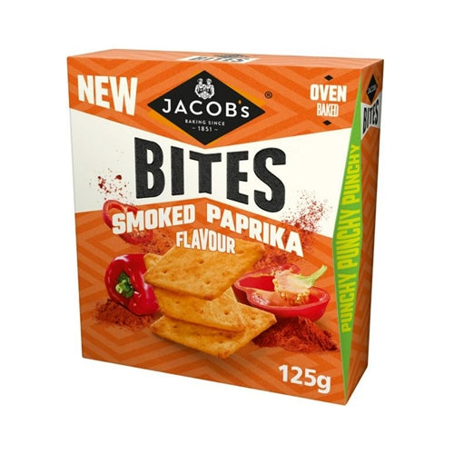 Jacob's Smoked Paprika Flavour Bites (125g)