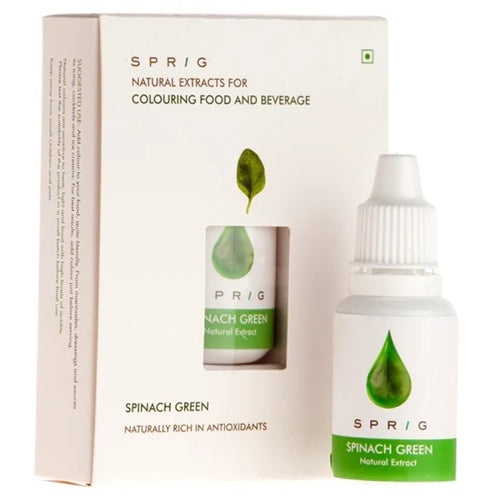 Natural Extracts Food Colouring - Spinach Green (15ml)