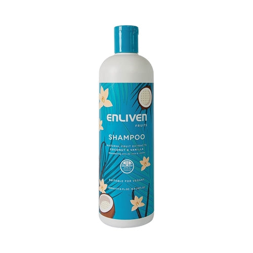 Enliven Naturals Shampoo Coconut & Vanilla (500ml)