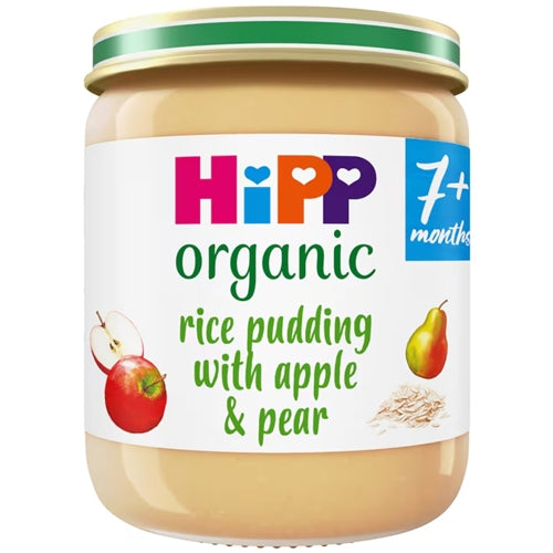Hipp Organic Rice Pudding Apple & Pear (160g)