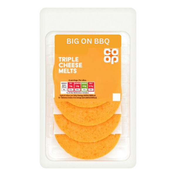 Co-op Triple Cheese Burger Melt (100g)
