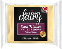 Kings Dairy Extra Mature White Cheddar (200g)