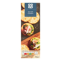 Co-op Sea Salt Crackers (185g)