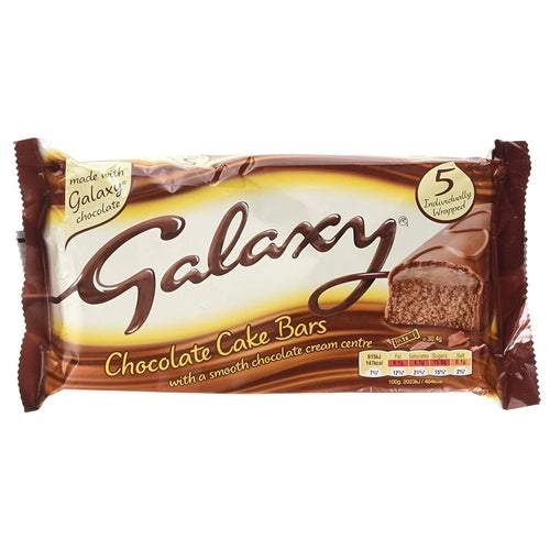 Mcvities Galaxy Cake Bars 5Pk (150g)